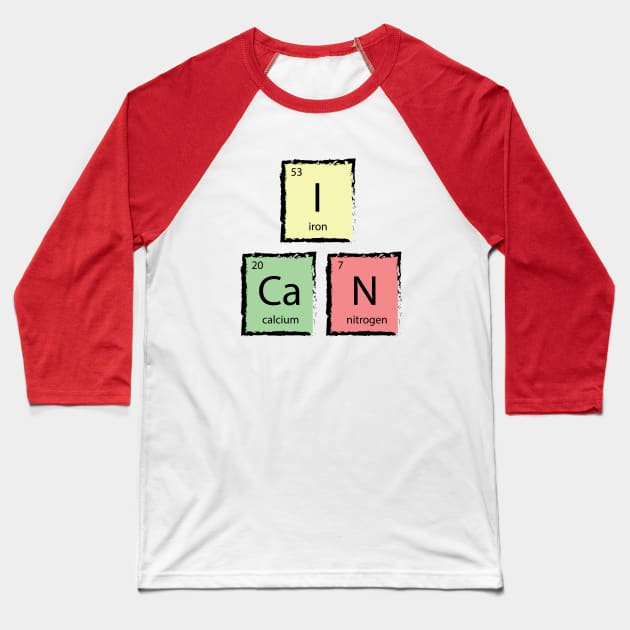 I Can Baseball T-Shirt by Una Familia Común